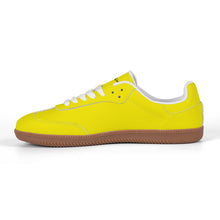 Load image into Gallery viewer, Classic White Retro Court Sneaker — Gum Sole Edition

