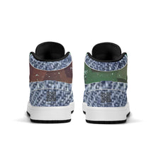 Load image into Gallery viewer, Children High-Top Synthetic Leather Sneakers
