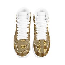 Load image into Gallery viewer, D17 High Top Synthetic Leather Sneaker
