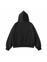 Load image into Gallery viewer, Fleeced Full-Zip Boxy Hoodie
