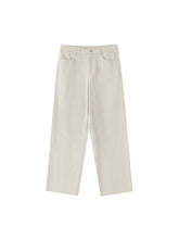 Load image into Gallery viewer, Heavyweight Cotton Straight-Leg Pants
