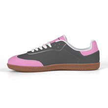 Load image into Gallery viewer, Classic White Retro Court Sneaker — Gum Sole Edition
