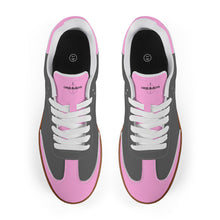 Load image into Gallery viewer, Classic White Retro Court Sneaker — Gum Sole Edition
