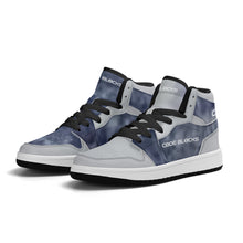 Load image into Gallery viewer, Children High-Top Synthetic Leather Sneakers
