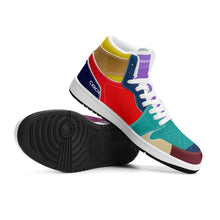 Load image into Gallery viewer, Unisex New Synthetic Leather High Top Sneakers
