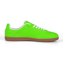 Load image into Gallery viewer, Classic White Retro Court Sneaker — Gum Sole Edition
