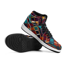 Load image into Gallery viewer, Unisex New Synthetic Leather High Top Sneakers
