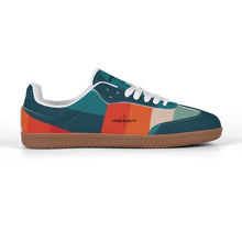 Load image into Gallery viewer, Classic White Retro Court Sneaker — Gum Sole Edition
