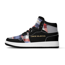 Load image into Gallery viewer, Children High-Top Synthetic Leather Sneakers
