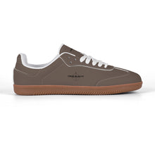 Load image into Gallery viewer, Classic White Retro Court Sneaker — Gum Sole Edition
