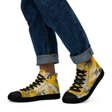 Load image into Gallery viewer, Men’s high top canvas shoes

