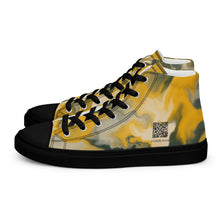Load image into Gallery viewer, Men’s high top canvas shoes
