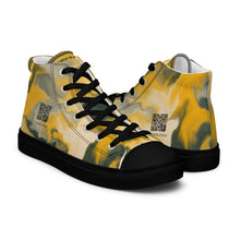 Load image into Gallery viewer, Men’s high top canvas shoes
