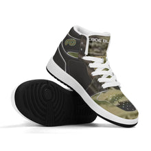 Load image into Gallery viewer, Children High-Top Synthetic Leather Sneakers

