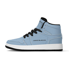 Load image into Gallery viewer, Children High-Top Synthetic Leather Sneakers
