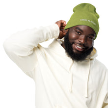 Load image into Gallery viewer, Organic ribbed beanie
