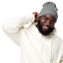 Load image into Gallery viewer, Organic ribbed beanie
