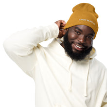 Load image into Gallery viewer, Organic ribbed beanie
