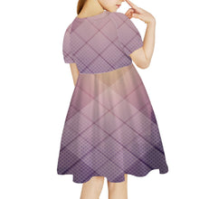 Load image into Gallery viewer, Girls Short-sleeved Long Dress

