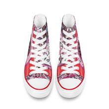 Load image into Gallery viewer, D70 High Top Canvas Shoes - White
