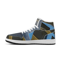 Load image into Gallery viewer, Unisex New Synthetic Leather High Top Sneakers
