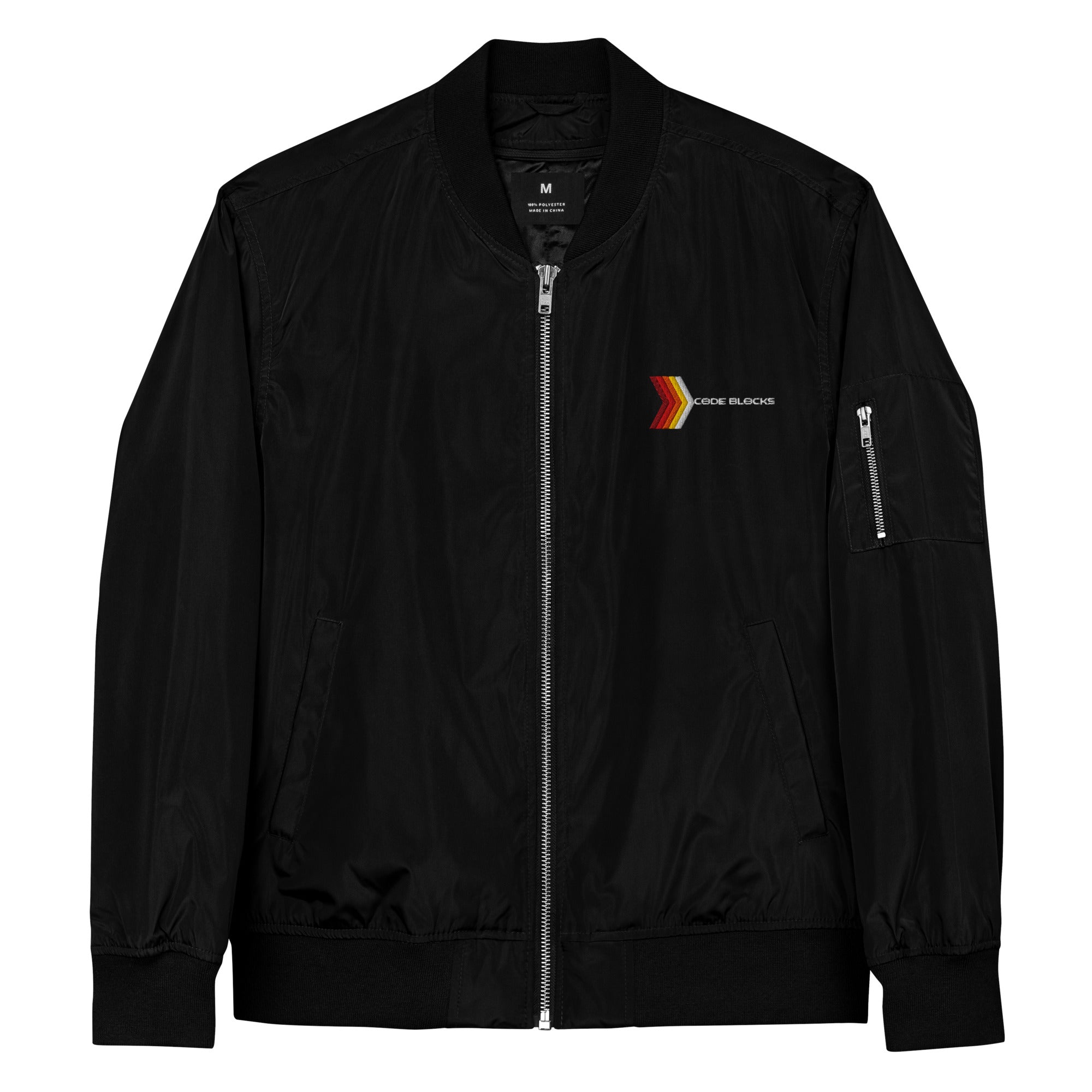 Premium recycled bomber jacket – CODEBLOCKS-CLOTHING