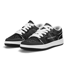 Load image into Gallery viewer, Children Low-Top Synthetic Leather Sneakers
