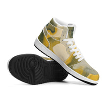 Load image into Gallery viewer, Unisex New Synthetic Leather High Top Sneakers
