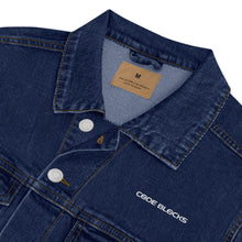 Load image into Gallery viewer, Unisex denim jacket
