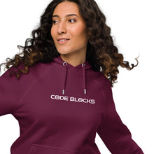 Load image into Gallery viewer, Unisex eco raglan hoodie
