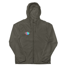 Load image into Gallery viewer, Unisex lightweight zip up windbreaker
