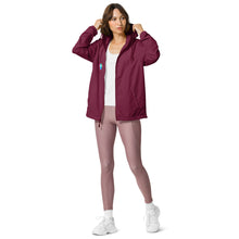 Load image into Gallery viewer, Unisex lightweight zip up windbreaker
