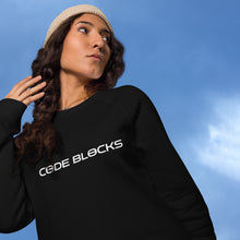 Load image into Gallery viewer, Unisex organic raglan sweatshirt
