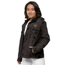Load image into Gallery viewer, Unisex denim sherpa jacket
