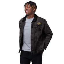 Load image into Gallery viewer, Unisex denim sherpa jacket

