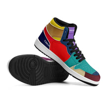 Load image into Gallery viewer, Unisex New Synthetic Leather High Top Sneakers
