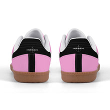 Load image into Gallery viewer, Classic White Retro Court Sneaker — Gum Sole Edition
