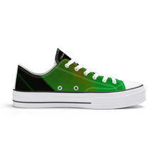 Load image into Gallery viewer, SF_S62 Unisex Classic Low Top Canvas Shoes - White
