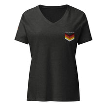 Load image into Gallery viewer, Women’s relaxed v-neck t-shirt

