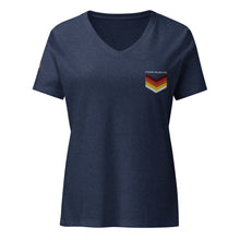Load image into Gallery viewer, Women’s relaxed v-neck t-shirt
