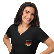 Load image into Gallery viewer, Women’s relaxed v-neck t-shirt
