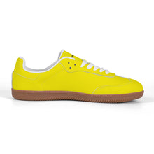 Load image into Gallery viewer, Classic White Retro Court Sneaker — Gum Sole Edition
