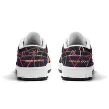 Load image into Gallery viewer, Children Low-Top Synthetic Leather Sneakers
