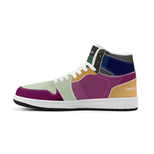 Load image into Gallery viewer, Unisex New Synthetic Leather High Top Sneakers
