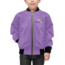 Load image into Gallery viewer, Kids' Bomber Jacket with Pockets (H40)
