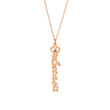 Load image into Gallery viewer, Infinitely in Love Key Pendant
