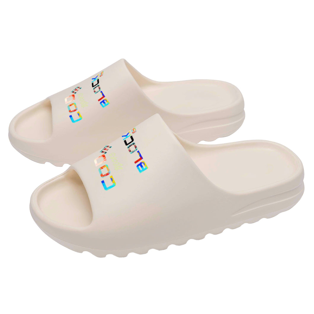 Women's Soft Platform Slide Sandals