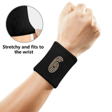 Load image into Gallery viewer, Embroidered Custom Logo Sports Wristband
