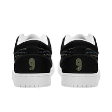 Load image into Gallery viewer, Men's White Low Top Skateboard Sneakers
