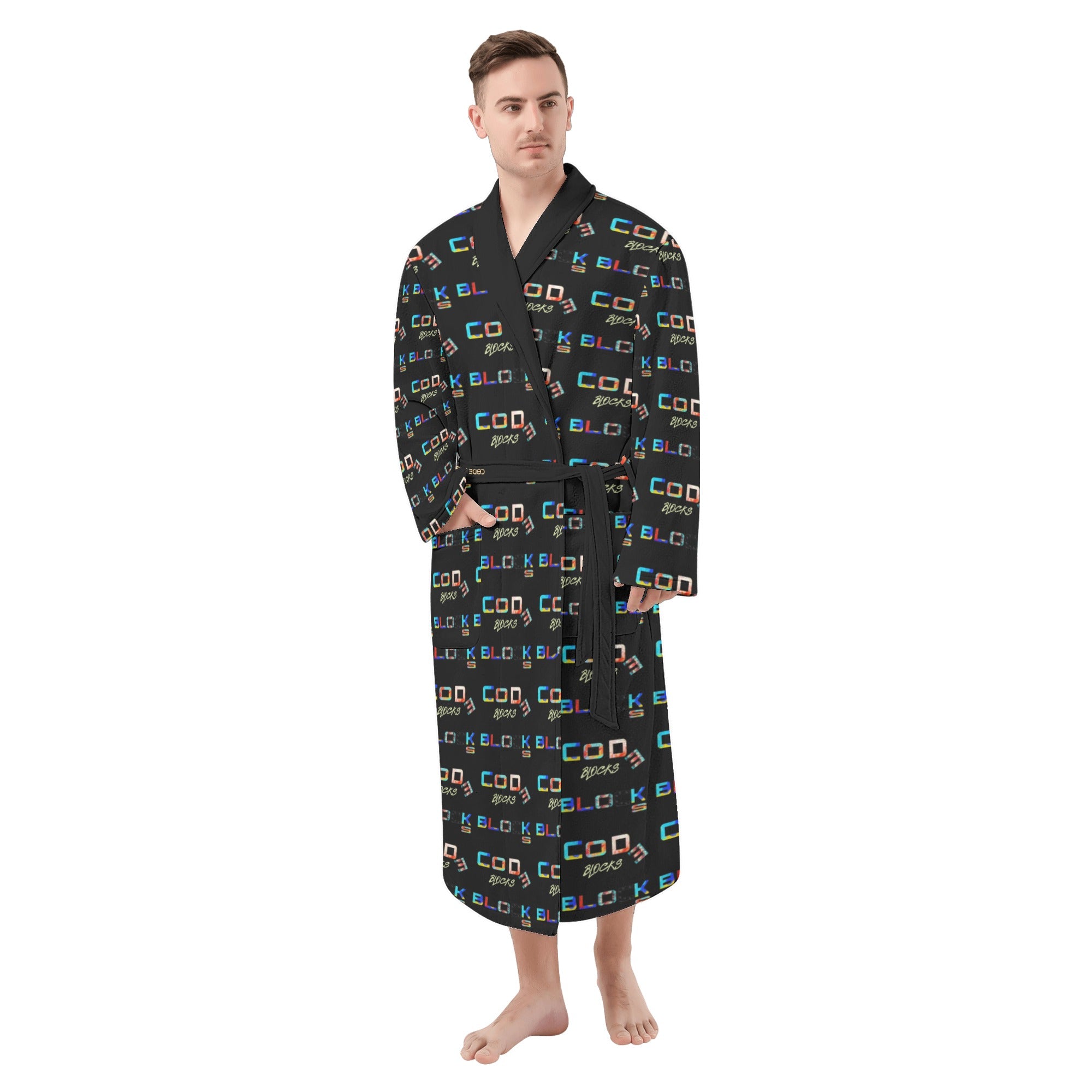 Men's Bathrobe CODEBLOCKSCLOTHING